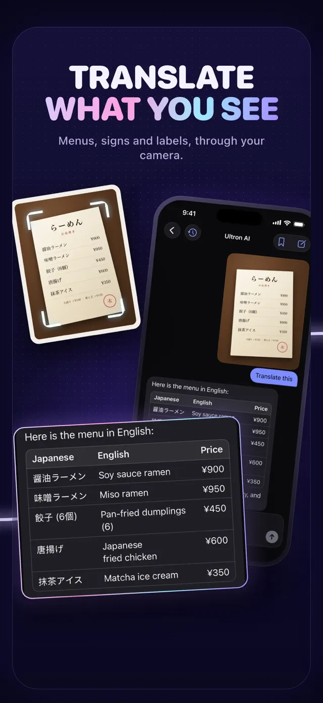 Ultron AI: Chatbot & Assistant — App Store screenshot 2