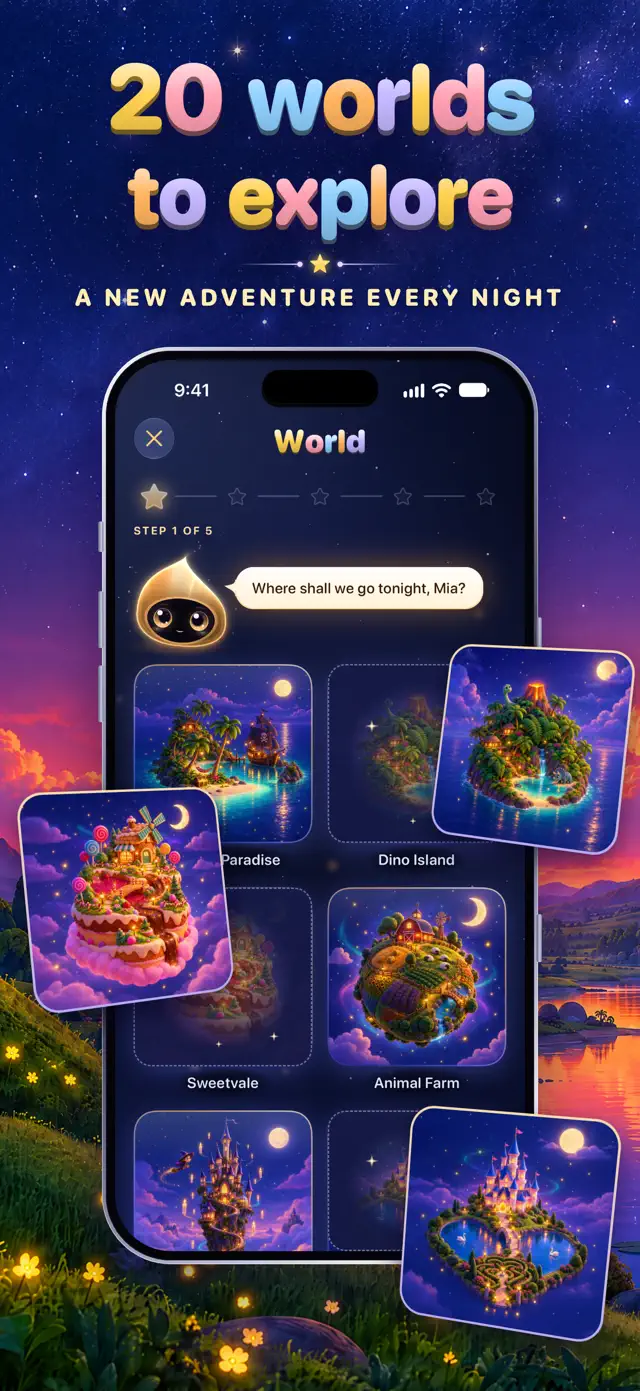 Lumi: Bedtime Stories & Tales — App Store screenshot 2